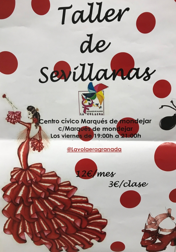 ©Ayto.Granada: Enredate: Taller de sevillanas